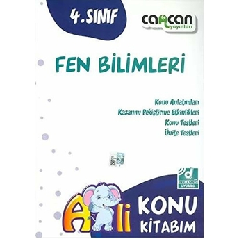 Cancan 4. Sınıf Fen Bilimleri Afilli Konu Kitabım (Yeni) Kolektıf