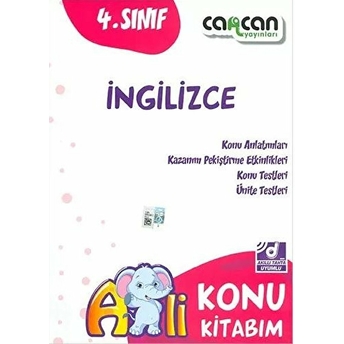 Cancan 4. Sınıf Ingilizce Afilli Konu Kitabım (Yeni) Kolektıf