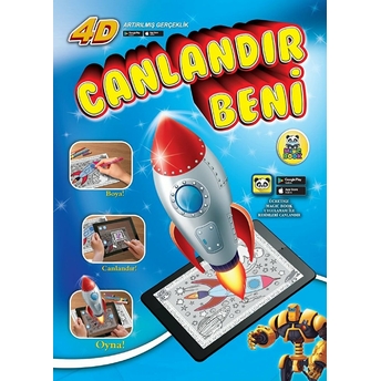 Canlandır Beni - Sihirli Boyama Kitabı Kolektif