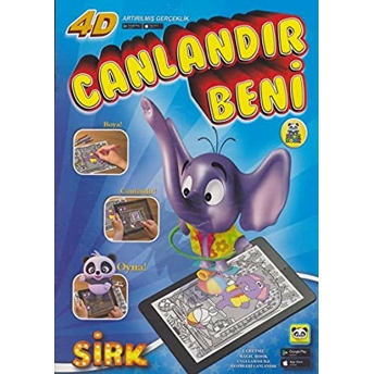 Canlandır Beni - Sirk Sihirli Boyama Kitabı Kolektif