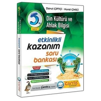 Çanta Yayınları 5.Sınıf Din Kültürü Ve Ahlak Bilgisi Kazanım Soru Bankası Ahmet Murat Eren