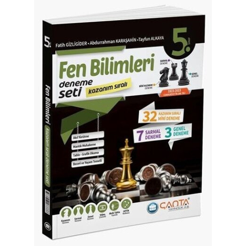 Çanta Yayınları 5. Sınıf Fen Bilimleri Kazanım Sıralı Deneme Seti Komisyon