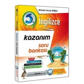 Çanta Yayınları 5. Sınıf Ingilizce Kazanım Soru Bankası Ahmet Murat Eren