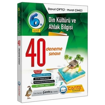 ​Çanta Yayınları 6. Sınıf Din Kültürü Ve Ahlak Bilgisi 40 Deneme Murat Çinici