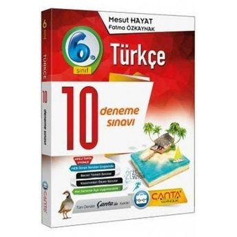 ​Çanta Yayınları 6. Sınıf Türkçe 10 Deneme Fatma Özkaynak