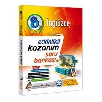 Çanta Yayınları 8.Sınıf Kazanım Ingilizce Soru Bankası Nihat Özgür Orhon