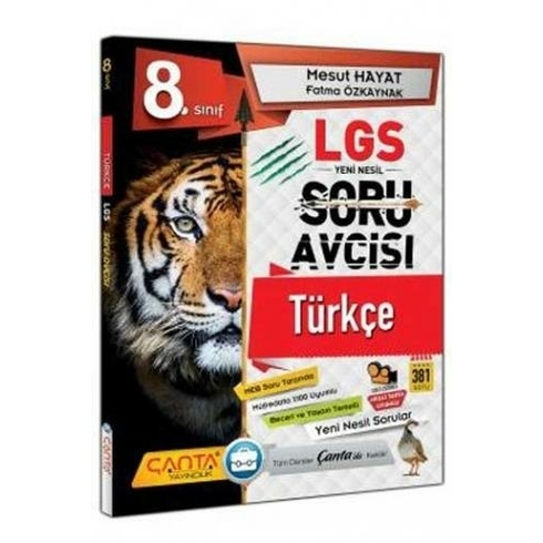 ​Çanta Yayınları 8. Sınıf Lgs Türkçe Soru Avcısı Mesut Hayat