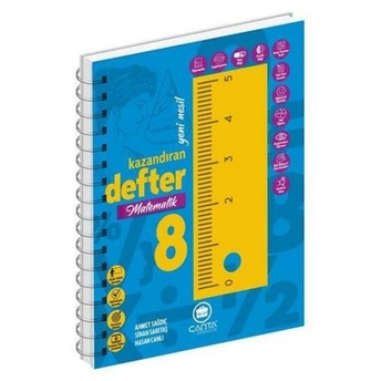 Çanta Yayınları 8.Sınıf Matematik Okula Yardımcı Kazandıran Defter Ahmet Sağdıç