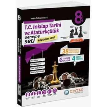 Çanta Yayınları 8. Sınıf T.c. Inkılap Tarihi Ve Atatürkçülük Kazanım Sıralı Deneme Seti Komisyon