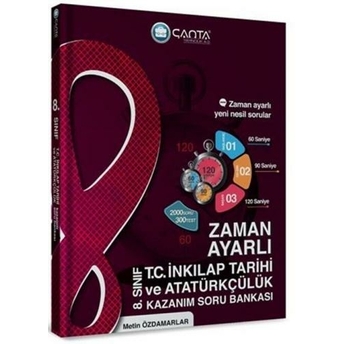 Çanta Yayınları 8. Sınıf T.c. Inkılap Tarihi Ve Atatürkçülük Zaman Ayarlı Kazanım Soru Bankası Metin Özdamarlar