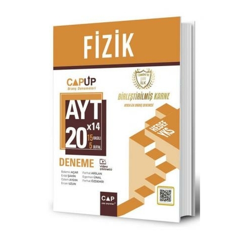 Cap Ayt Fizik 20 X 14 Up Deneme Çap Yayınları