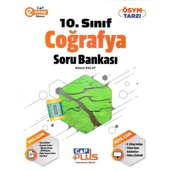 Çap Yayınları 10. Sınıf Anadolu Coğrafya Soru Bankası Bülent Polat