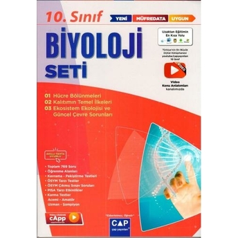 Çap Yayınları 10. Sınıf Biyoloji Anadolu Seti Komisyon