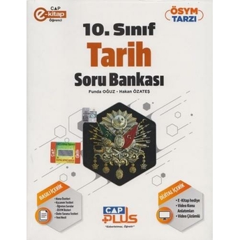 Çap Yayınları 10. Sınıf Tarih Soru Bankası Funda Oğuz