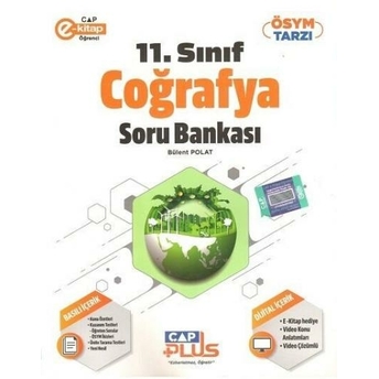 Çap Yayınları 11. Sınıf Anadolu Coğrafya Soru Bankası Komisyon