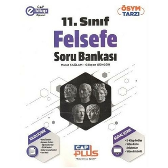 Çap Yayınları 11. Sınıf Anadolu Felsefe Plus Soru Bankası Komisyon