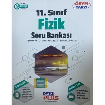 Çap Yayınları 11. Sınıf Anadolu Lisesi Fizik Soru Bankası Komisyon