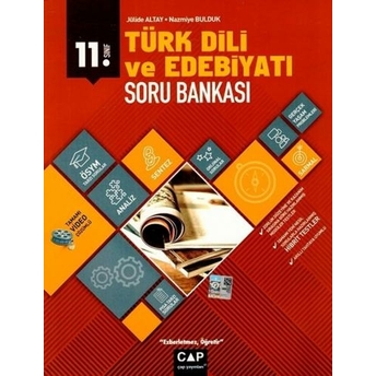 Çap Yayınları 11. Sınıf Anadolu Lisesi Türk Dili Ve Edebiyatı Soru Bankası Jülide Altay