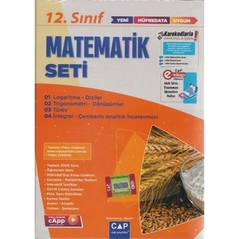 Çap Yayınları 12. Sınıf Anadolu Matematik Seti Komisyon