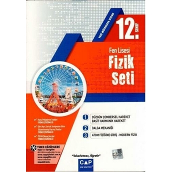 Çap Yayınları 12. Sınıf Fizik Fen Lisesi Seti Komisyon