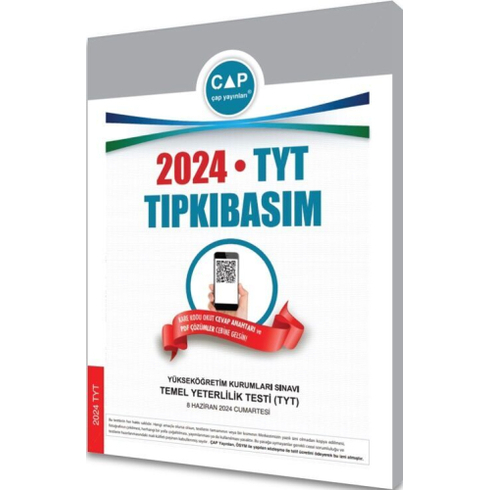 Çap Yayınları 2024 Tyt Tıpkı Basım Ösym