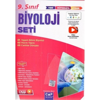 Çap Yayınları 9. Sınıf Biyoloji Anadolu Seti Oya Bostancı