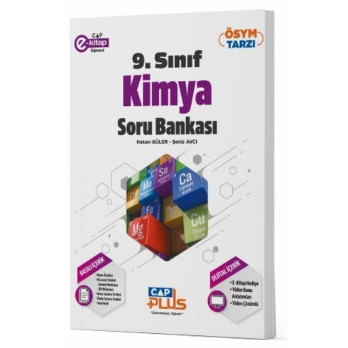 Çap Yayınları 9. Sınıf Kimya Soru Bankası Çap Yayınları