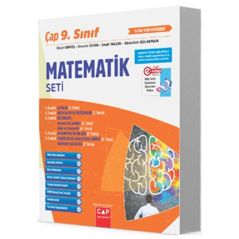 Çap Yayınları 9. Sınıf Matematik Seti Oğuz Gümüş