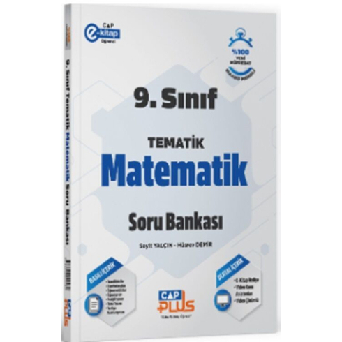 Çap Yayınları 9. Sınıf Matematik Tematik Plus Soru Bankası