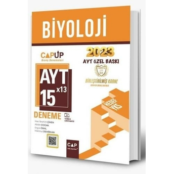 Çap Yayınları Ayt Biyoloji 15X13 Up Deneme 2023 Özel Baskı Abidin Doğan