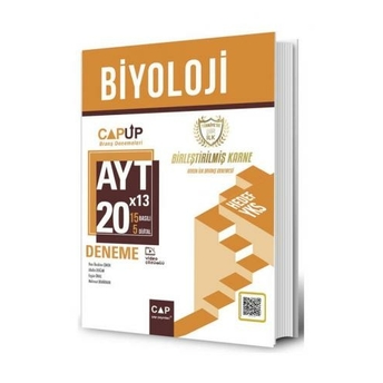 Çap Yayınları Ayt Biyoloji 20 X 13 Up Deneme Abidin Doğan