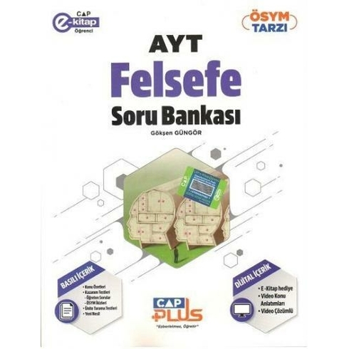 Çap Yayınları Ayt Felsefe Plus Soru Bankası 2023