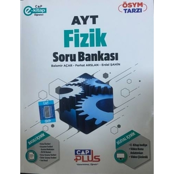 Çap Yayınları Ayt Fizik Plus Soru Bankası Komisyon