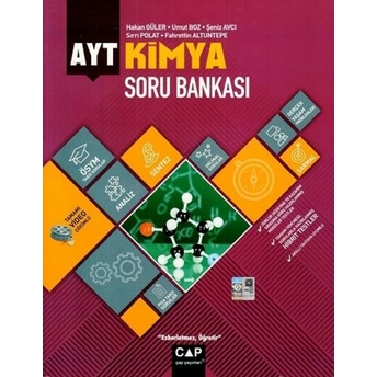 Çap Yayınları Ayt Kimya Soru Bankası Hakan Güler