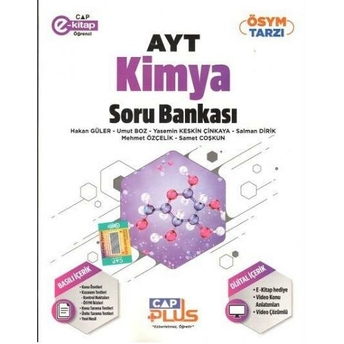 Çap Yayınları Ayt Kimya Soru Bankası Komisyon