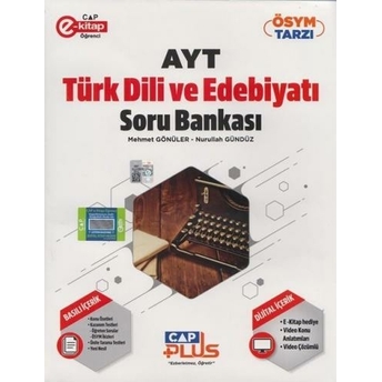 Çap Yayınları Ayt Türk Dili Ve Edebiyatı Plus Serisi Soru Bankası Mehmet Gönüler