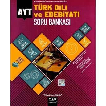 Çap Yayınları Ayt Türk Dili Ve Edebiyatı Soru Bankası Mehmet Gönüler