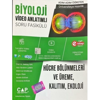 Çap Yayınları Biyoloji Hücre Bölünmeleri Ve Üreme Kalıtım Ekoloji Komisyon