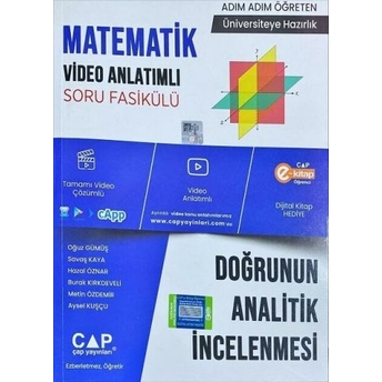 Çap Yayınları Doğrunun Analitik Incelenmesi Komisyon