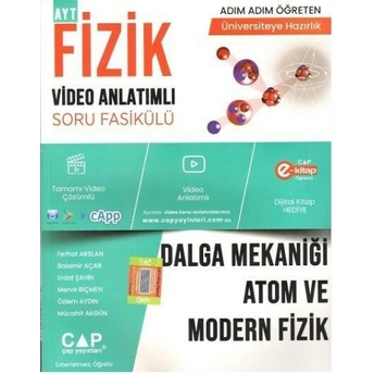 Çap Yayınları Fizik Dalga Mekaniği Atom Ve Modern Fizik Konu Anlatımlı Soru Bankası Balamir Açar