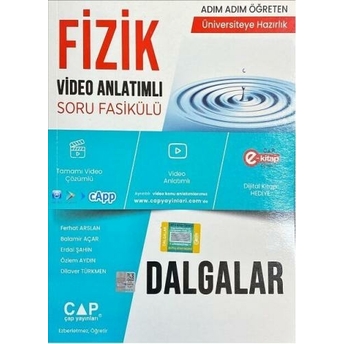 Çap Yayınları Fizik Dalgalar Konu Anlatımlı Soru Bankası Balamir Açar