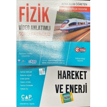 Çap Yayınları Fizik Hareket Ve Enerji Konu Anlatımlı Soru Bankası Balamir Açar