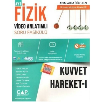 Çap Yayınları Fizik Kuvvet Hareket 1 Konu Anlatımlı Soru Bankası Balamir Açar