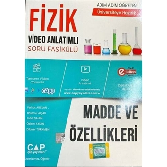 Çap Yayınları Fizik Madde Ve Özellikleri Konu Anlatımlı Soru Bankası Balamir Açar