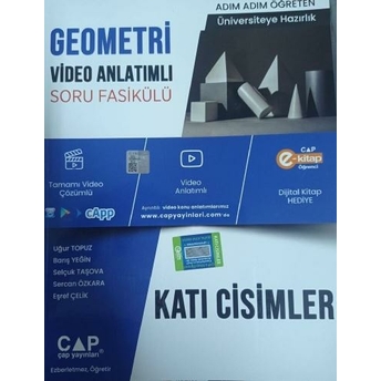 Çap Yayınları Geometri Katı Cisimler Uğur Topuz