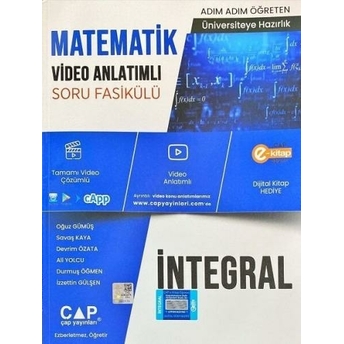 Çap Yayınları Matematik Integral Konu Anlatımlı Soru Bankası Oğuz Gümüş