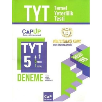 Çap Yayınları Tyt 5 Li Deneme Sınavı Komisyon