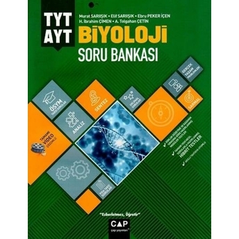 Çap Yayınları Tyt Ayt Biyoloji Soru Bankası Elif Sarıışık