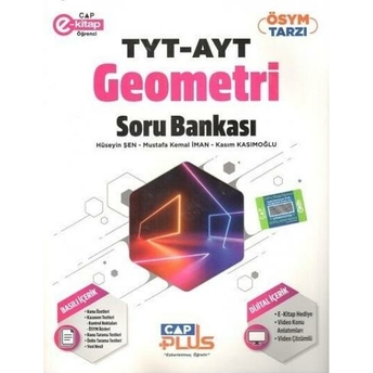 Çap Yayınları Tyt Ayt Geometri Plus Soru Bankası Komisyon