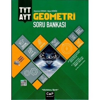 Çap Yayınları Tyt Ayt Geometri Soru Bankası Oğuz Gümüş